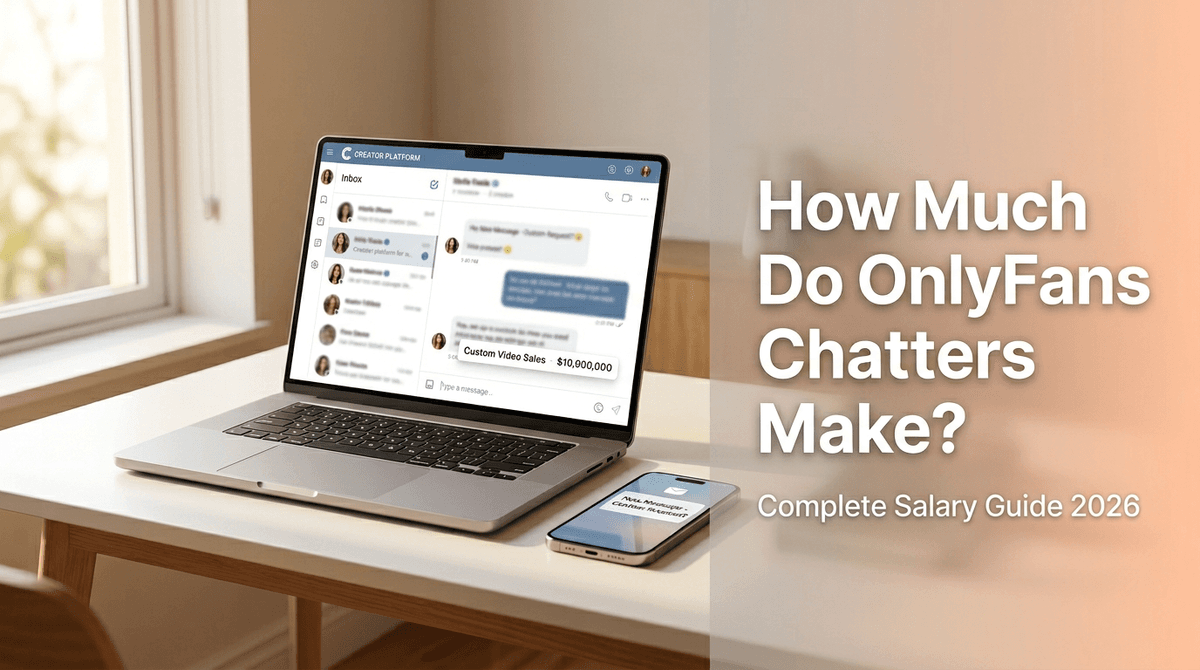 How Much Do OnlyFans Chatters Make? Complete Salary Guide for 2026